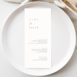 Svart och vit modern, minimalistisk Bröllop-meny Meny<br><div class="desc">Utformningen har ett handskrivet teckensnitt och modern minimalistisk design. Designad att samordna med för "SERENA" bröllopsinbjudan. Om du vill ändra information klickar du på "Anpassa". Om du vill flytta texten eller ändra storlek, teckensnitt eller färg klickar du på "Klicka för att anpassa ytterligare". Visa samlingslänken på den här sidan om...</div>