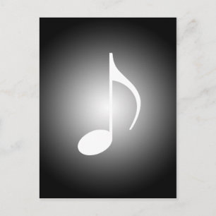 Svart och vit musik, 8:e anm. vykort