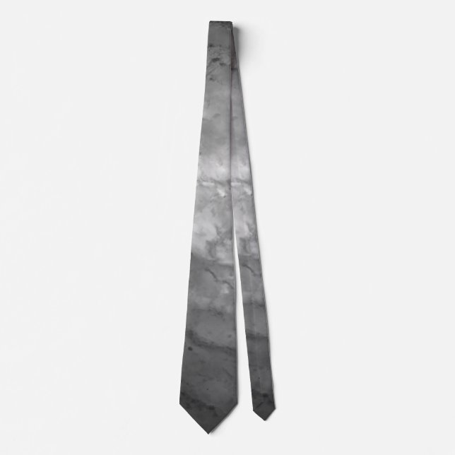 Svart och vit Ombre Marble Elegant Modern Chic Slips (Framsida)
