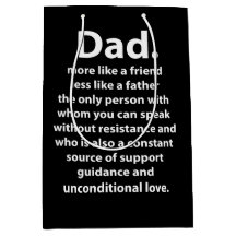 Svart och Vit Pappa Pappa-citat