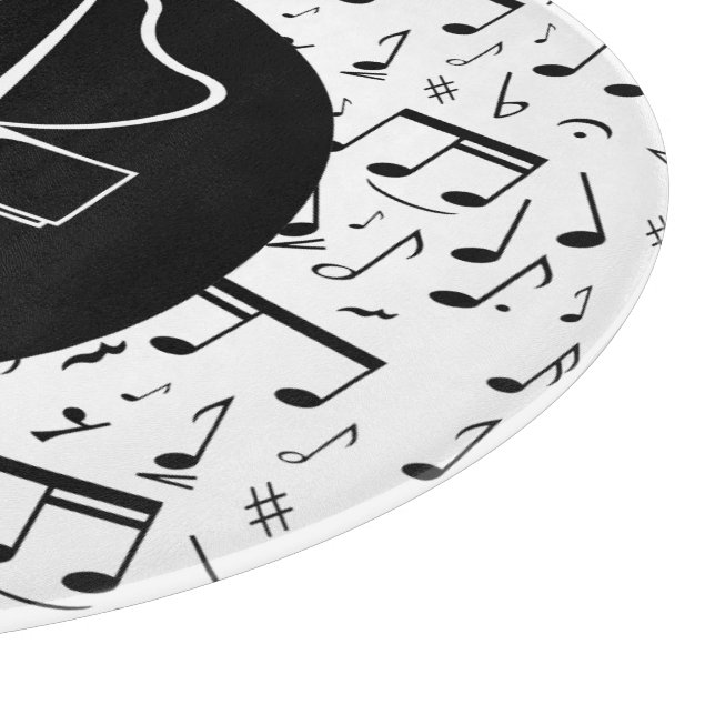 Svart och vit Piano-design (Hörn)