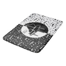 Svart och vit Piano-design