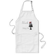 Svart och vit poka-pricktårta Pastry Chef