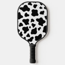 Svart och vit rustik faux cowhide