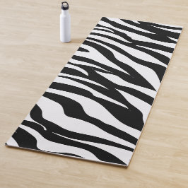 Svart och vit Safari Zebra Djurtryck