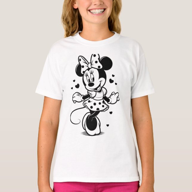 Svart och vit skjorta t shirt (Framsida)