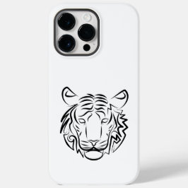 Svart och vit tribal tiger
