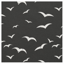 Svart och vita flugfåglar med utstressat utseende tyg