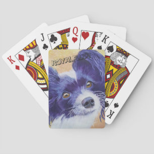 SVART OCH VITPAPPILLON CASINOKORT