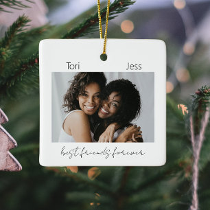 Svart och vitt, bästa vänner - foto Ornament
