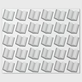 SVART OCH VITT BOK MOTIVERILLUSTRATION PRESENTPAPPER