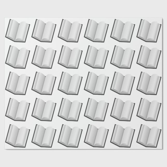 SVART OCH VITT BOK MOTIVERILLUSTRATION PRESENTPAPPER (Platt)