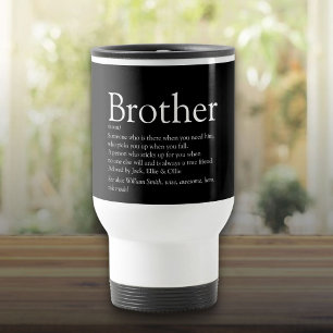 Svart och Vitt Cool Bästa Någonsin Bror Definition Resemugg