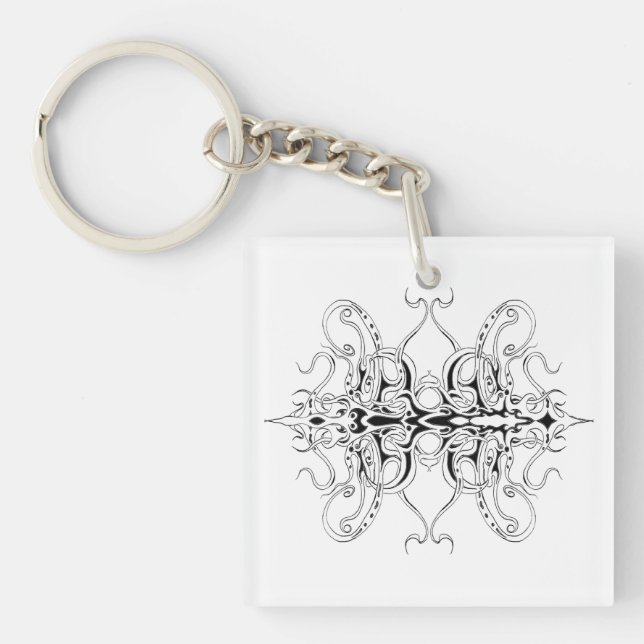 Svart och vitt Empire Tribal Design (Framsidan)