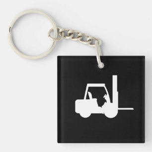 Svart och vitt Forklift