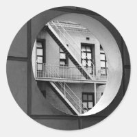 Svart och vitt foto för cirkelarkitektur och Linje