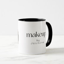Svart Och Vitt Foto MUA Elegant Kaffe