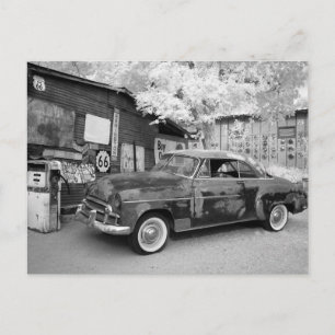 Svart och vitt fotoflöde 66 vykort