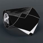 Svart och vitt geometriskt argyle Diamond Necktie Slips<br><div class="desc">Utsätt självförtroendet med vårt skarpa,  svarta och vita geometriska argyllene Diamond Necktie. Det rena linjer och fet mönster skapar ett utmärkande utseende som är både professionell och modernt. Designad för den man som uppskattar vassa detaljer och tidlös appell.</div>