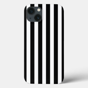 Svart och vitt godis rand Fodral-Mate iPhone-cas
