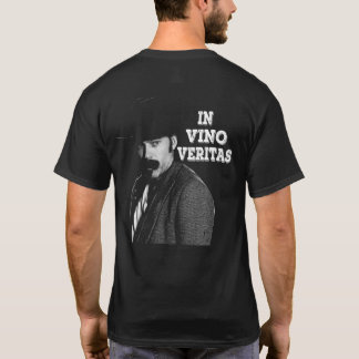 Svart och vitt Gravsten citerar klassiska konster  T Shirt
