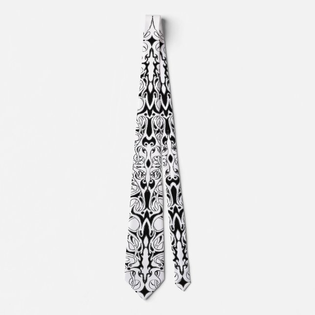 Svart och Vitt Imperiet Tribal Design Slips (Framsida)