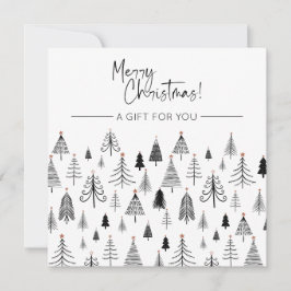 Svart och vitt julintyg