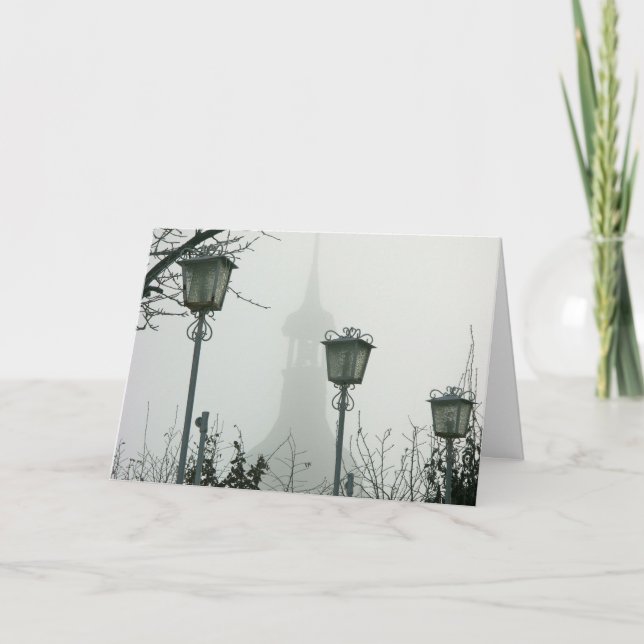 Svart och vitt jullkort för Schweiz Helgkort (Framsida)