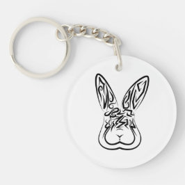 Svart och vitt kanin