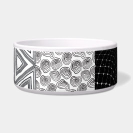 Svart och vitt lappverk