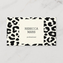 Svart och vitt leoparder