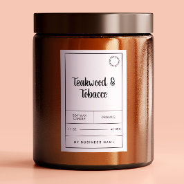 Svart och vitt ljus - etikettstreck mat etikett