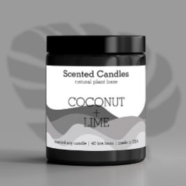 Svart och vitt ljus - etikettstreck mat etiketter