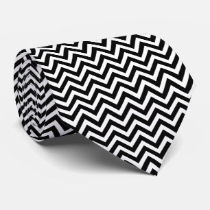 Svart och vitt medelStorlekt Vågrät Chevron Slips