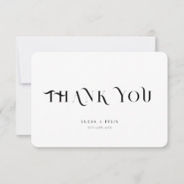 Svart och vitt, modernt, fetstilt inbjudningar