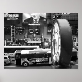 Svart och vitt NYC-foto Poster