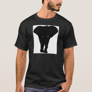 Svart och vitt poppart Elephant Tröja