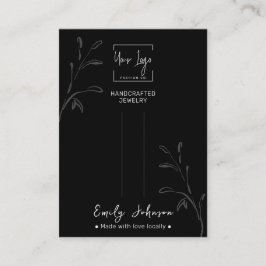 Svart och vitt QR-Visning för judiskt hårklipp