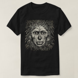 Svart och vitt ritbord T-Shirt