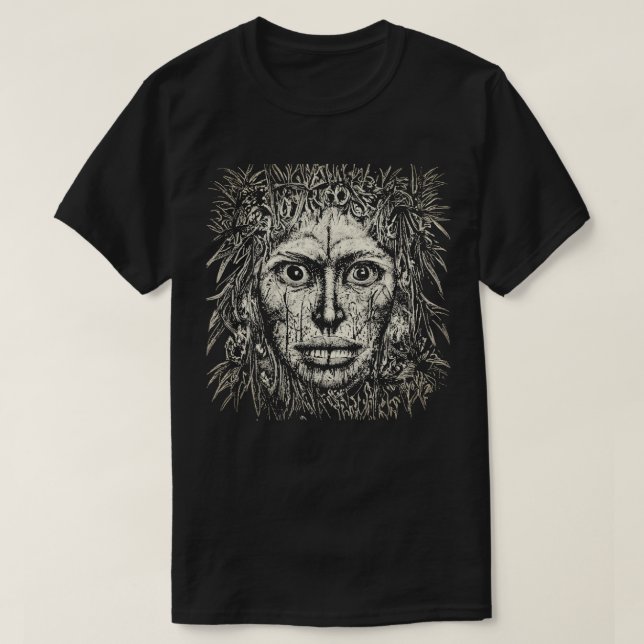 Svart och vitt ritbord T-Shirt (Design framsida)