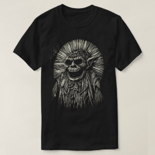 Svart och vitt ritbord T-Shirt