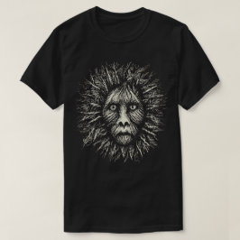 Svart och vitt ritbord T-Shirt