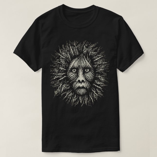 Svart och vitt ritbord T-Shirt (Design framsida)