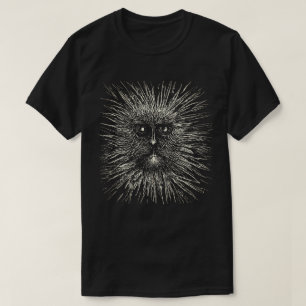 Svart och vitt ritbord T-Shirt