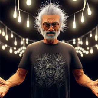 Svart och vitt ritbord T-Shirt