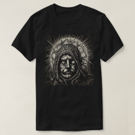 Svart och vitt ritbord T-Shirt