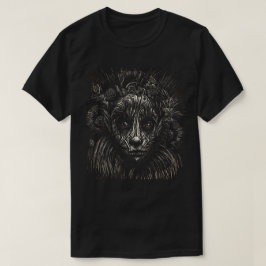 Svart och vitt ritbord T-Shirt