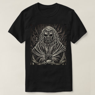 Svart och vitt ritbord T-Shirt