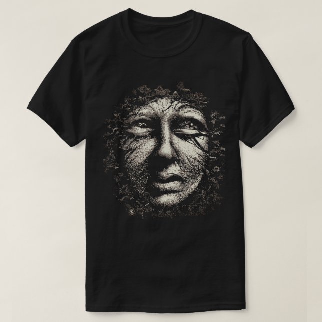 Svart och vitt ritbord T-Shirt (Design framsida)