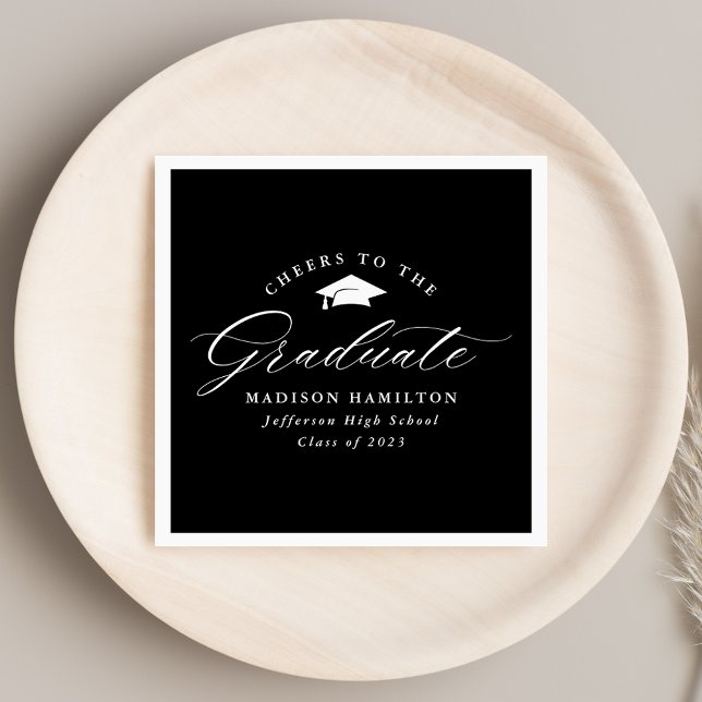 Svart och vitt skript till Student Pappersservett (Skapare uppladdad)